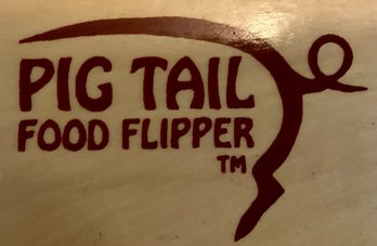 Pig Tail Barbeque In Wood Box