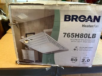 Brown Ceiling Heater Fan And Light