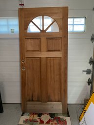 Exterior Cedar Door