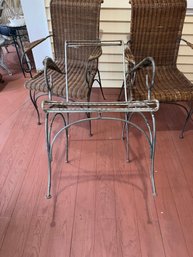 3 Iron Chairs