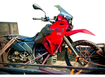 2024 Kawasaki 650 KLR S.    ABS Dual Sport Motorcycle.  Mileage 5819.  SOLD AS IS