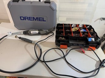 Electric Dremel W/ Case And Accessory Kit