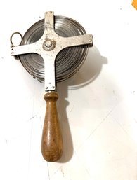 Vintage Lufkin Metal Measurng Tape. 100