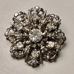 Vintage Rhinestone Brooch