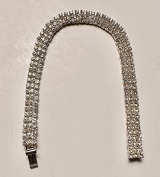 7 Rhinestone Tennis Bracelet