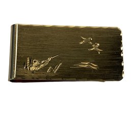 Duck Hunting Engraved Money Clip