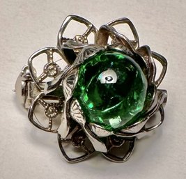 Petite Vintage Green Pin