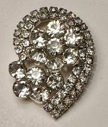 Rhinestone Brooch