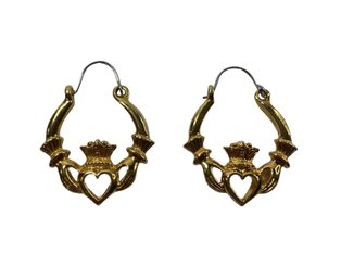 Irish Claddagh Earrings