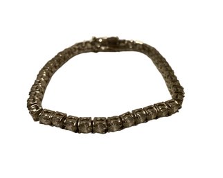 Rhinestone Tennis Bracelet