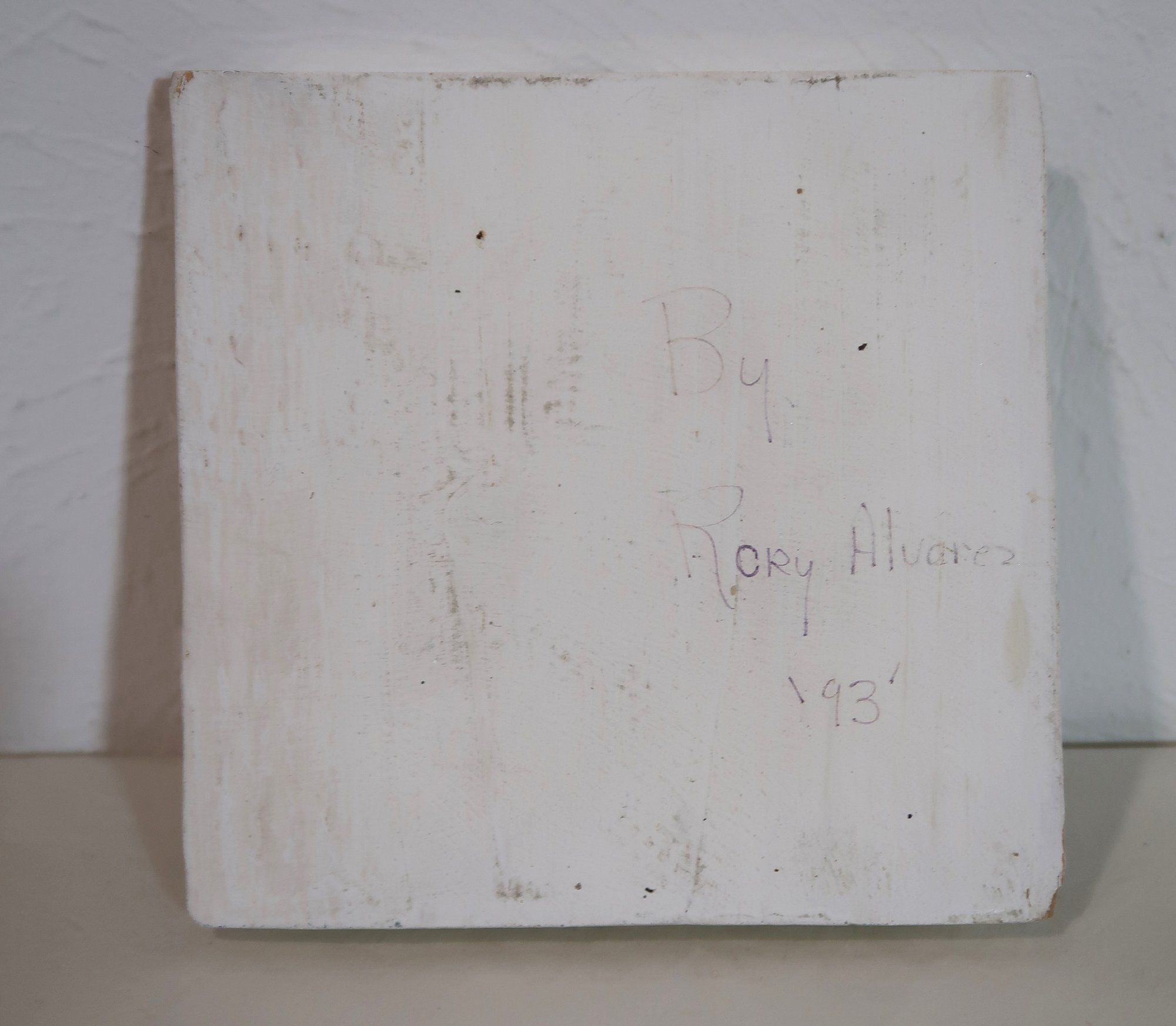 Large Carved Wood Folk Sculpture Reading Rabbit By Rory Alvarez #4918 ...