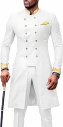 White Wedding Suit African