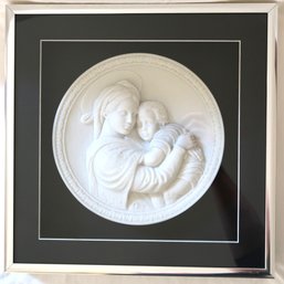 Madonna And Child 3-D Plate