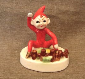 Mid-century Porcelain Elf Figurine #1
