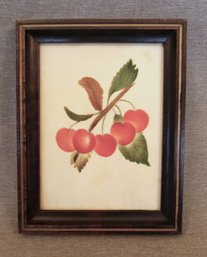 Velvet Stencil Painting - Cherries