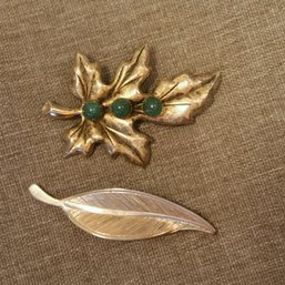 Leaf Pins (set Of 2)