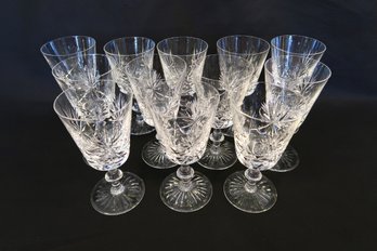 Edinburgh Crystal Wine Glass 'Star Of Edinburgh' - 6.5'  (set Of 12)