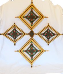 Woven Yarn God's Eye Wall Hanging