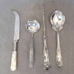 Mixed Lot Silverplate Serving Utensils