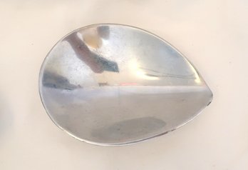 Nambe 523 Teardrop / Petal Trinket Dish #2