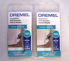 Dremel Carving Diamond Point - New #7103 & #7105