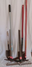 Assorted Garden Hand Tools