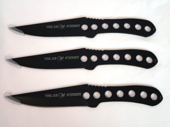 TRS X8 Stinger Throwing Knives Set Of 3