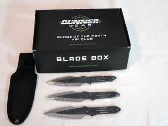 Three Throwing Knives
