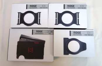 Ridge Cash Strap- Set Of 2, Airtag Money Clip, Slim RFID Blocking Wallet