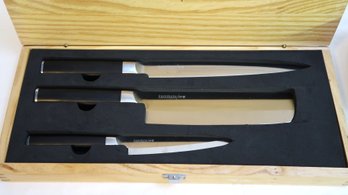 Kamikoto- Kanpeki Knife Set & 1000/3000 Toishi Whetstone
