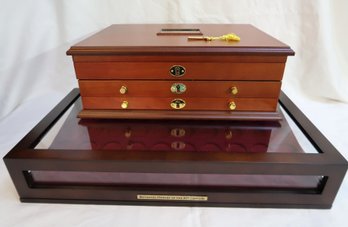 Two Collector's Coinboxes, Empty