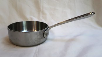 All Clad- Stainless Steel 6' Saucepan