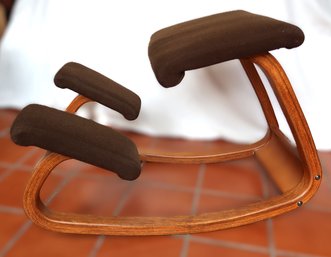 Mid Century Kneeling Chair - Brown