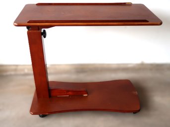 Height Adjustable C Shaped Multipurpose Table