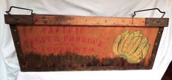 Pacific Fruit & Produce Large Vtg Banana Box