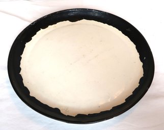 Black & White Glazed Plate