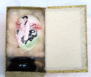 Japanese Hand-painted Egg Shell