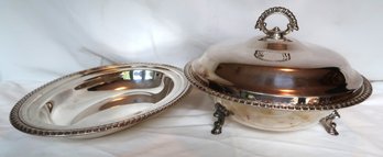 Wm Rogers Silverplate Serving Dishes