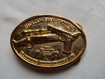 NRA Belt Buckle Traditions Worth Fighting For