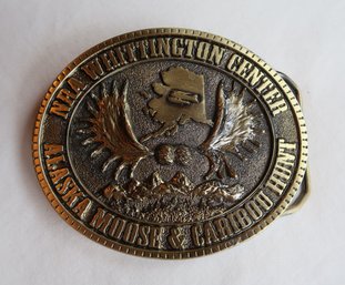 NRA Wellington Center Belt Buckle #1