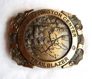 Wellington Center Trailblazer Belt Buckle