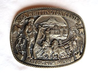 Whittington Center Raton NM Belt Buckle