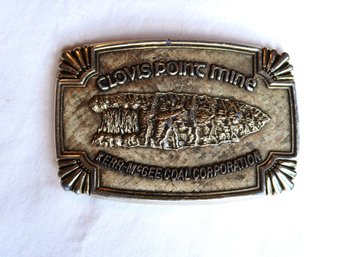 Clovispoint Mine Belt Buckle Ltd Edition