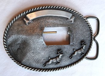 Leaping Stags Belt Buckle