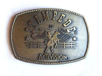 Stampede Activision Belt Buckle