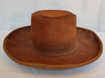 Henschel Scully's Brown Suede Hat Size Large
