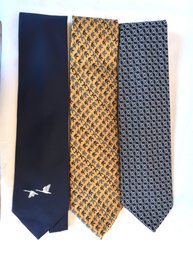 Mixed Lot Ties - Keith Haring, Givenchy, Executive