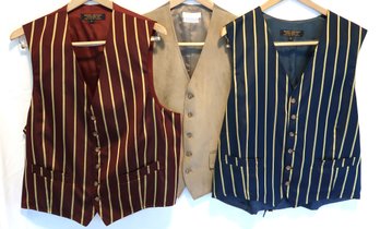 Brooks Brothers Stripe Vests Set Of 3