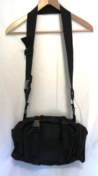 Black Canvas Tactical Bag