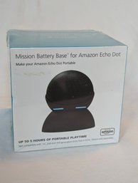 Mission Battery Base For Amazon Echo Dot - New